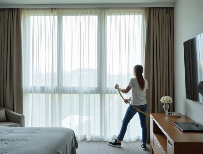 Woodend Sheer Curtain Cleaning